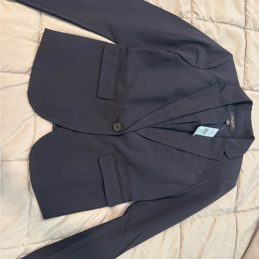 Navy Blue Ann Taylor Blazer